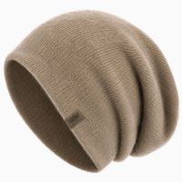 Angola Knit Beanie Slouchy Hats BV7233
