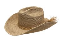 Natural Raffia Straw Cowboy Hats With Band COW7208