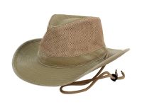 Outdoor Safari Hats W/Mesh Crown & Chin Strap OD7192