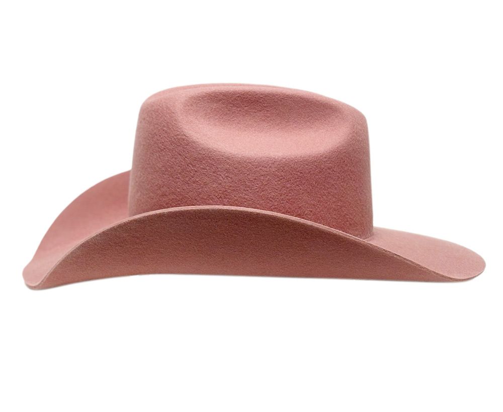 Plain Wool Felt Cowboy Hats COW7143 display picture 1