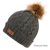 SOLID & MULTI COLOR KNIT BEANIE HAT WITH POM POM BN1978