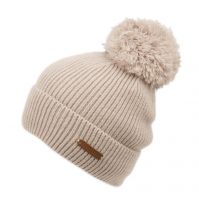 SOLID COLOR CABLE KNIT BEANIE W/POM POM BN4065