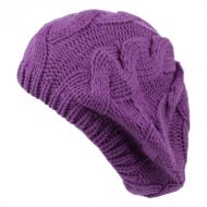 KNIT CABLE CLASSIC BERETS BR1709