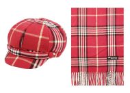 CABBIE HATS AND SCARF SETS CB011-1SET (ASST)