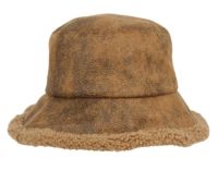 FAUX LEATHER WINTER WARM BUCKET HATS CL6076