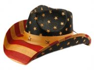AMERICAN FLAG COWBOY HATS COW2935