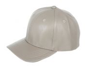 FAUX LEATHER SIX PANEL CAPS CP1950