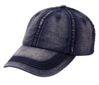HEAVY STITCH WASHED COTTON CAP WITH STRAPBACK CP2405