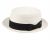 POLY BRAID PORK PIE HATS WITH GROSGRAIN BAND F2811