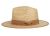 STRAW PANAMA HATS WITH GROSGRAIN BAND F6043
