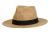 LINEN PANAMA HATS WITH GROSGRAIN BAND F6050