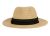 PANAMA PAPER STRAW BRAID HATS WITH GROSGRAIN BAND F6058