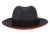 RICHMAN BROTHERS POLYBRAID FEDORA HATS WITH GROSGRAIN BAND F6059