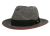 RICHMAN BROTHERS POLYBRAID FEDORA HATS WITH GROSGRAIN BAND F6059