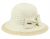 VINTAGE STYLE PACKABLE SUN BUCKET HATS WITH RIBBON BOW TIE FL2914