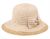 VINTAGE STYLE PACKABLE SUN BUCKET HATS WITH RIBBON BOW TIE FL2914