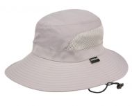 PONYTAIL OUTDOOR BUCKET HATS W/PARTIAL MESH & CHIN CORD OD4018