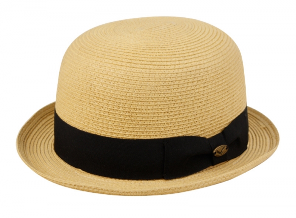Straw bowler hat Clearance