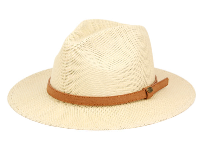 panama hat leather band